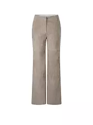 MARC CAIN | Pantalon en cuir | Olive