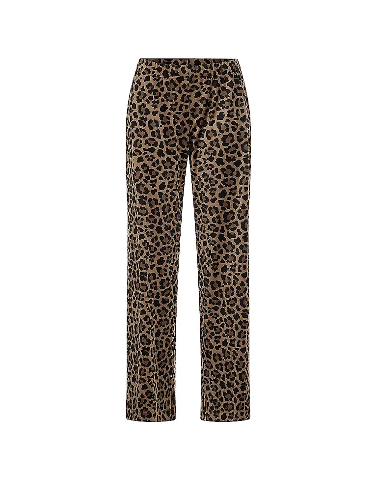 MARC CAIN | Pantalon Jambe Large WASHINGTON | hellbraun
