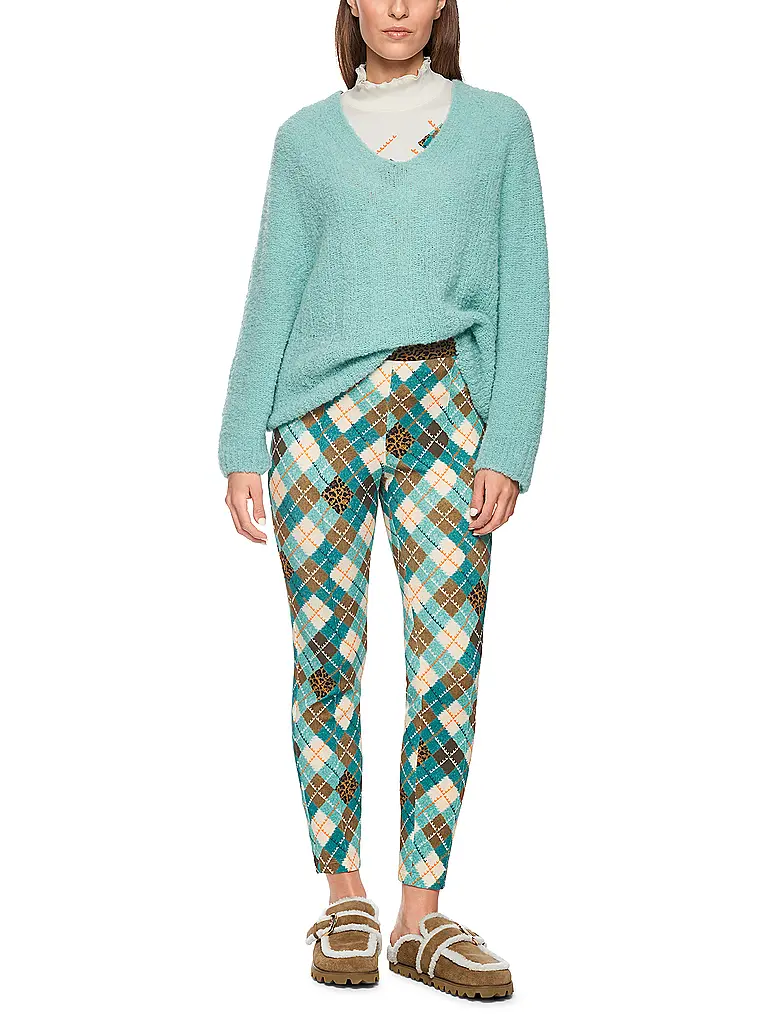 MARC CAIN | Pantalon Jogging Fit 7/8 SOFIA | mint