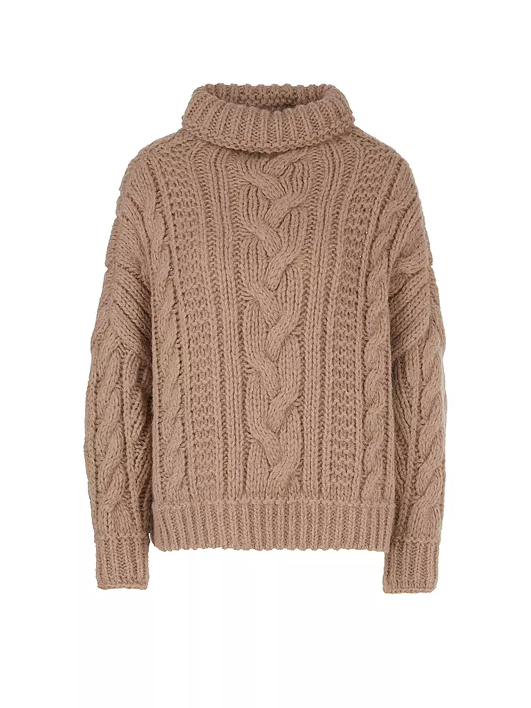 MARC CAIN | Pull à col roulé | Marron