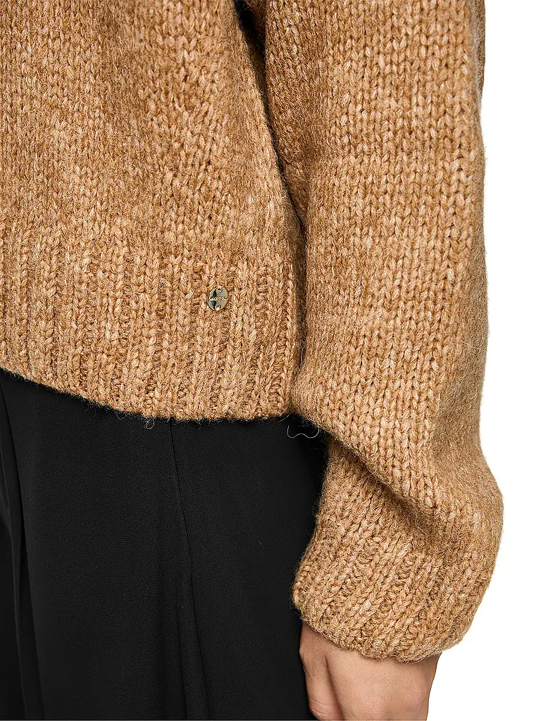 MARC CAIN | Pull à col roulé | beige