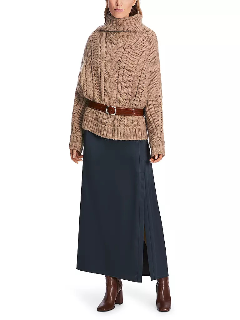 MARC CAIN | Pull à col roulé | Marron