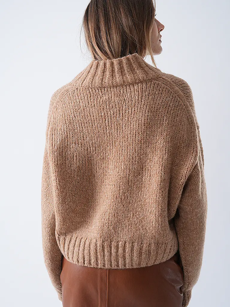 MARC CAIN | Pull à col roulé | beige