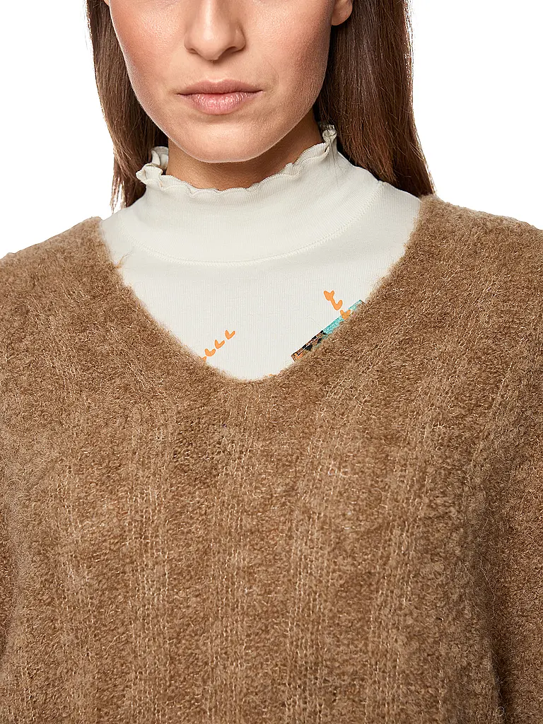 MARC CAIN | Pull-over | hellbraun