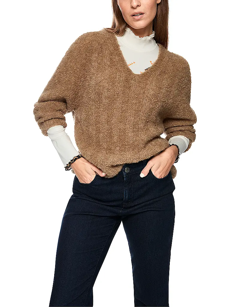 MARC CAIN | Pull-over | hellbraun