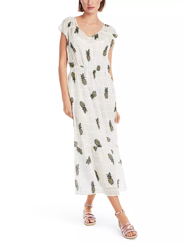 MARC CAIN | Robe midi | weiss