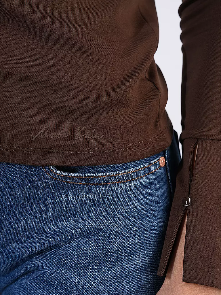 MARC CAIN | Rollkragenpullover | Marron
