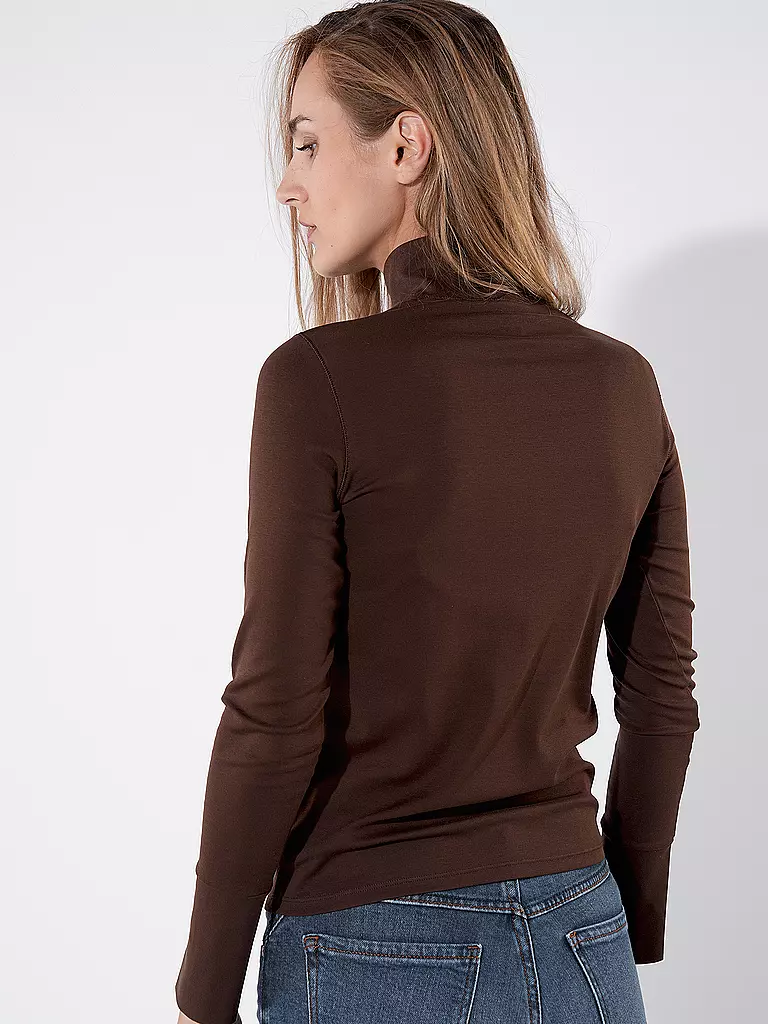 MARC CAIN | Rollkragenpullover | Marron