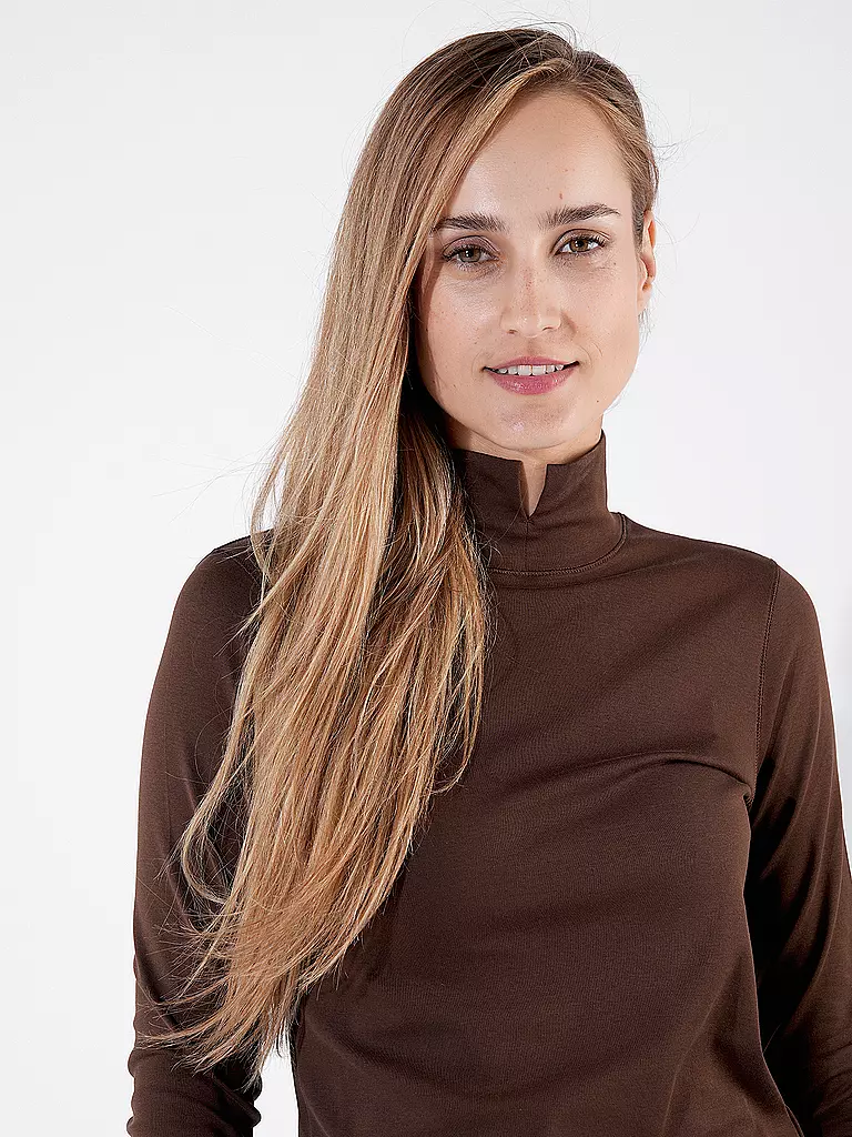 MARC CAIN | Rollkragenpullover | Marron