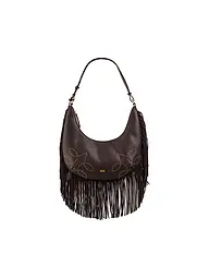 MARC CAIN | Sac en cuir - Sac Hobo | Marron
