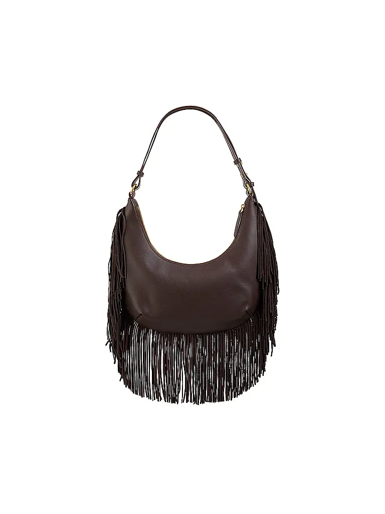 MARC CAIN | Sac en cuir - Sac Hobo | Marron