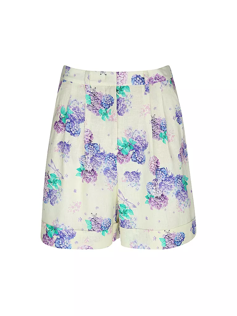MARC CAIN | Short en lin | Crème