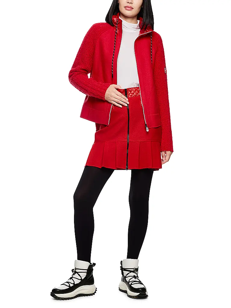 MARC CAIN | Strickjacke  | Rouge foncé