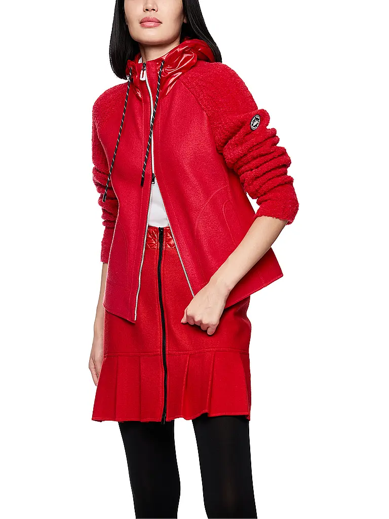 MARC CAIN | Strickjacke  | Rouge foncé