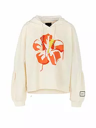 MARC CAIN | Sweat à capuche - Hoodie | Crème