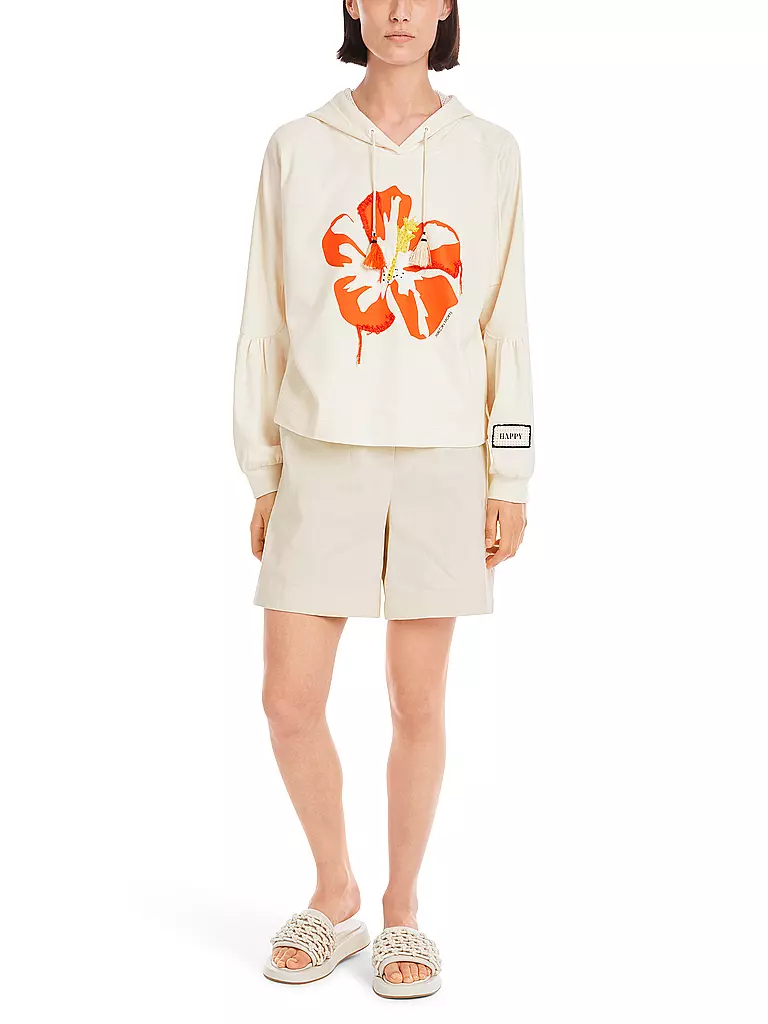 MARC CAIN | Sweat à capuche - Hoodie | creme