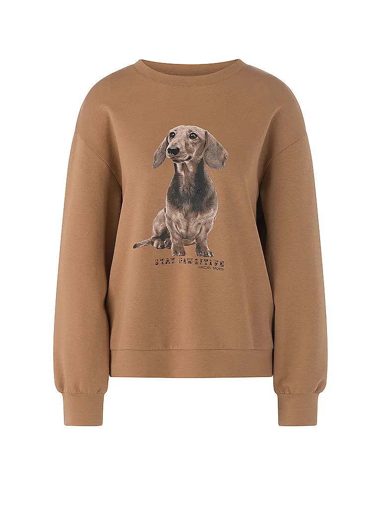 MARC CAIN | Sweat-shirt | hellbraun