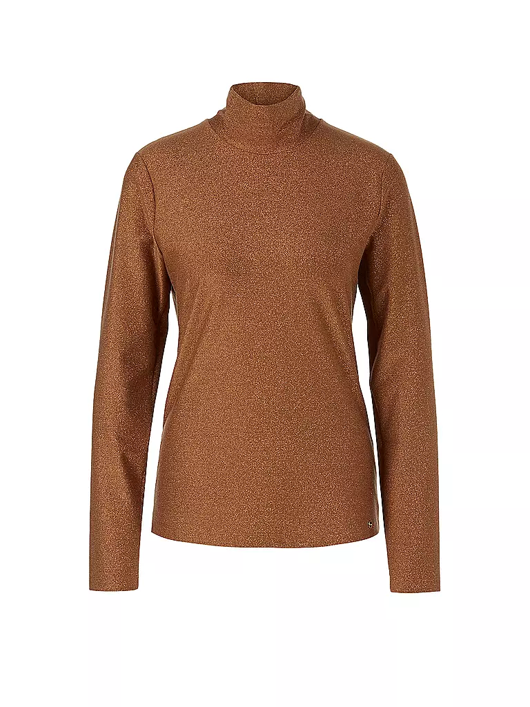 MARC CAIN | T-shirt à col roulé | Marron