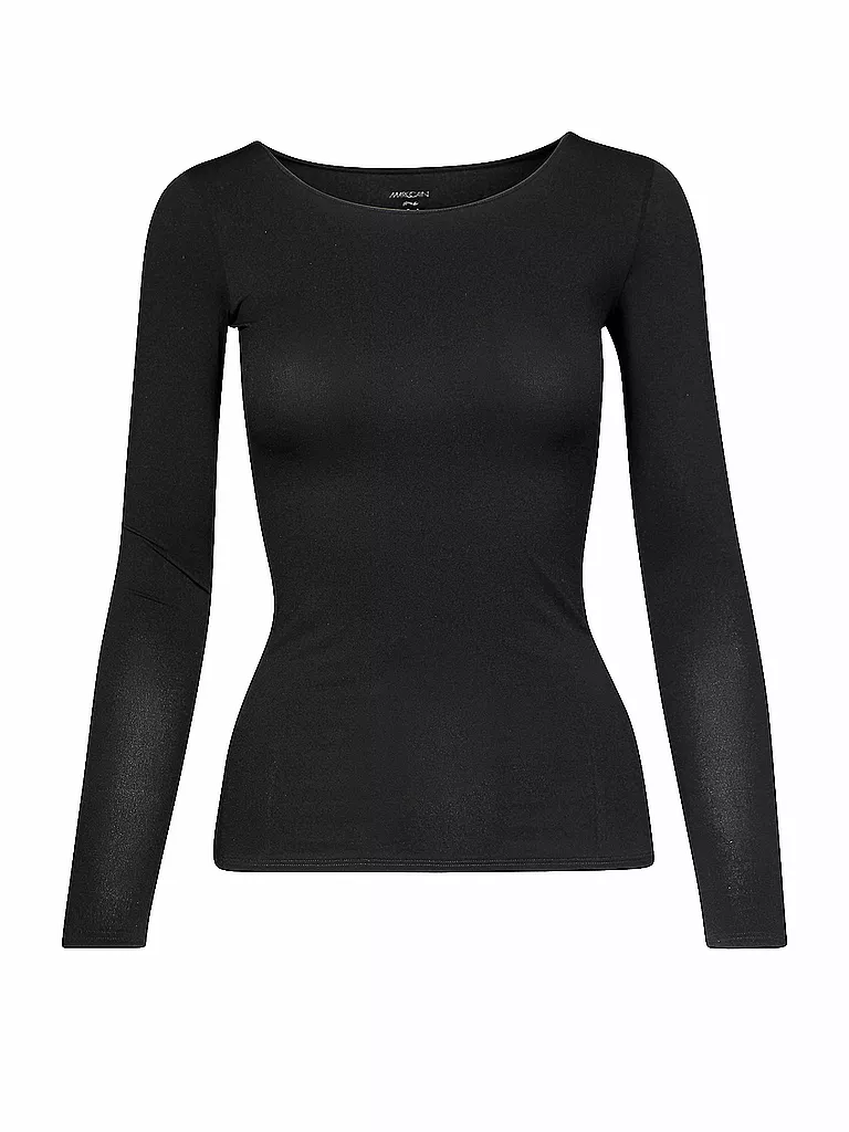 MARC CAIN | T-shirt à manches longues | schwarz