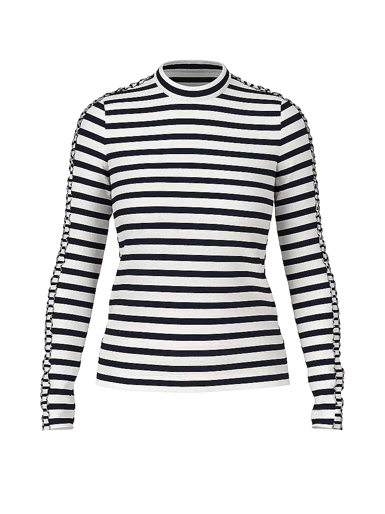 MARC CAIN | T-shirt à manches longues | Bleu foncé