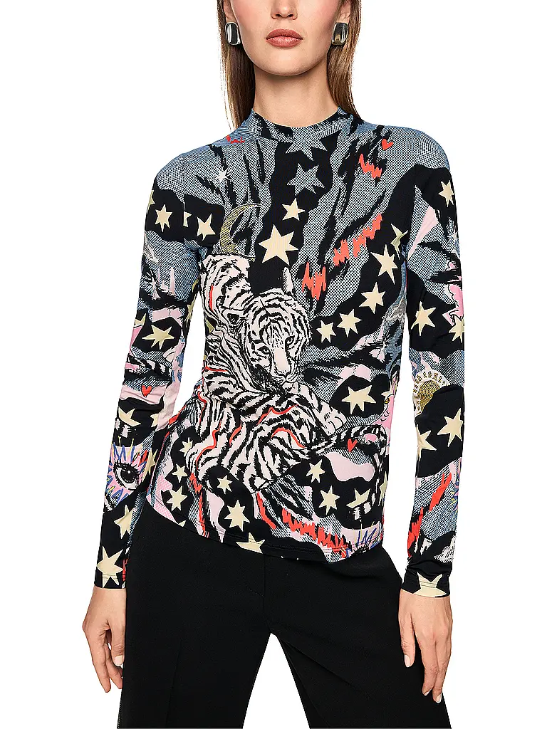 MARC CAIN | T-shirt à manches longues | Noir