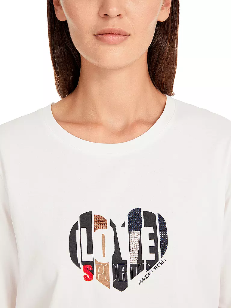 MARC CAIN | T-Shirt  | Blanc