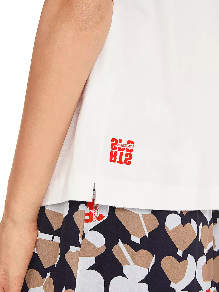 MARC CAIN | T-Shirt  | Blanc