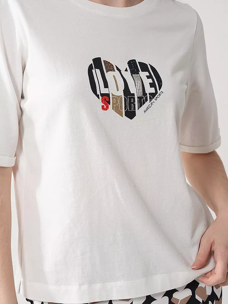 MARC CAIN | T-Shirt  | Blanc