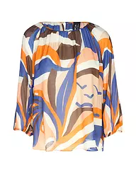 MARC CAIN | T-shirt blouse | Bleu foncé