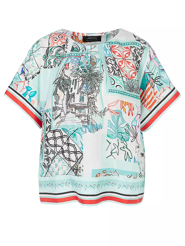 MARC CAIN | T-shirt blouse | Bleu