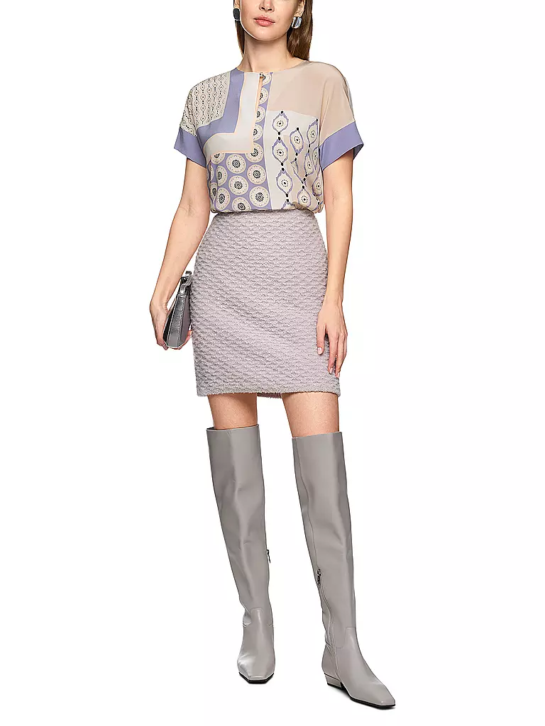 MARC CAIN | T-shirt blouse | Gris clair