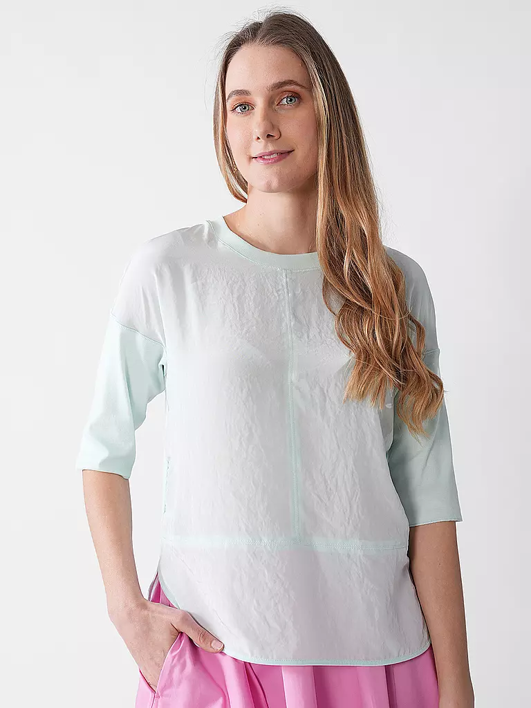 MARC CAIN | T-shirt blouse | Bleu clair