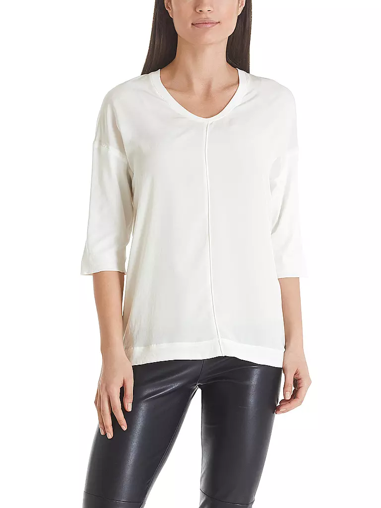 MARC CAIN | T-shirt blouse | Crème