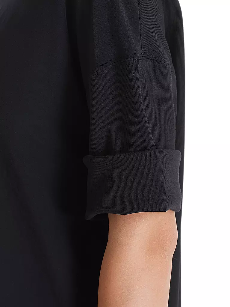 MARC CAIN | T-shirt blouse | Bleu foncé