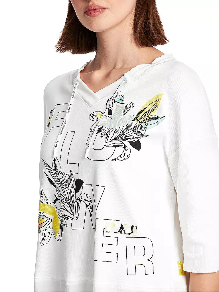 MARC CAIN | T-shirt blouse | Crème