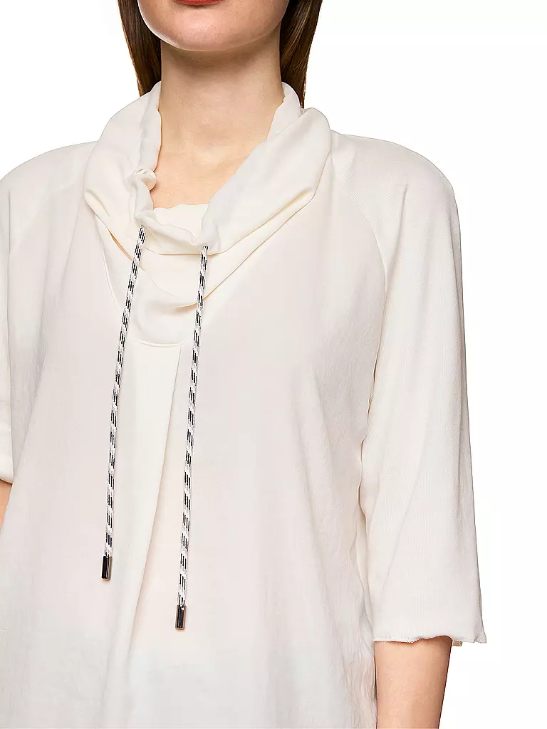 MARC CAIN | T-shirt blouse | Blanc