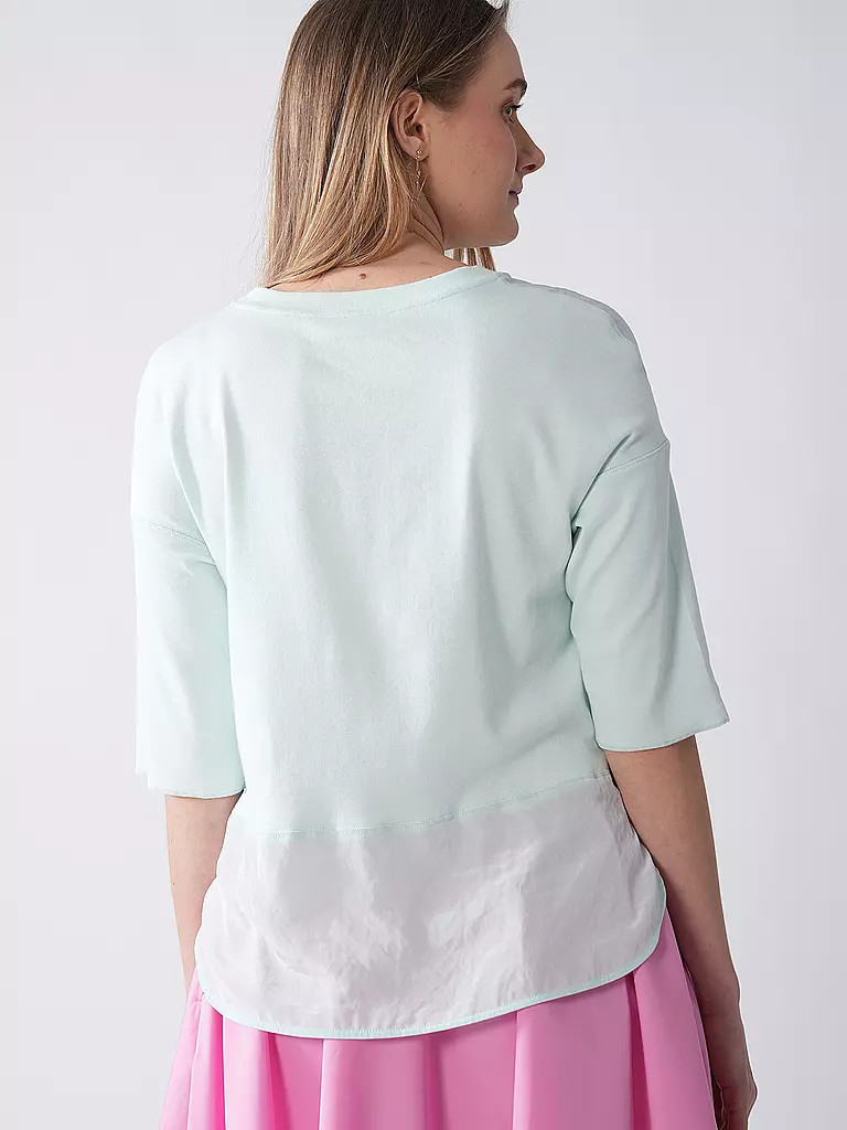 MARC CAIN | T-shirt blouse | Bleu clair