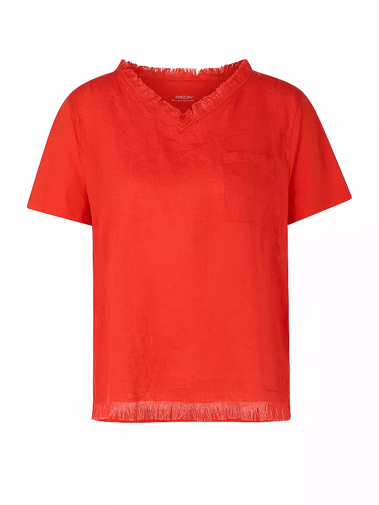 MARC CAIN | T-Shirt | Rouge