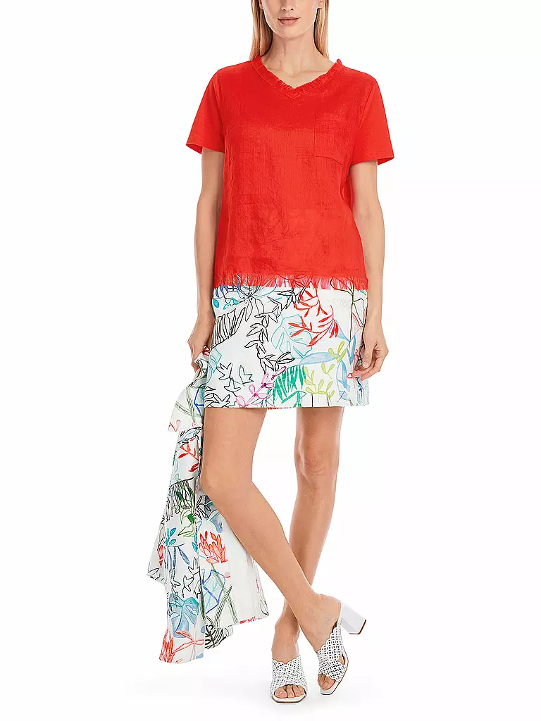 MARC CAIN | T-Shirt | Rouge