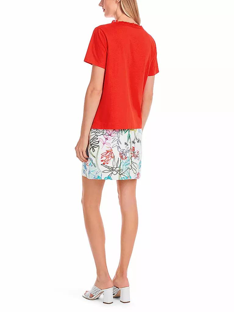 MARC CAIN | T-Shirt | Rouge
