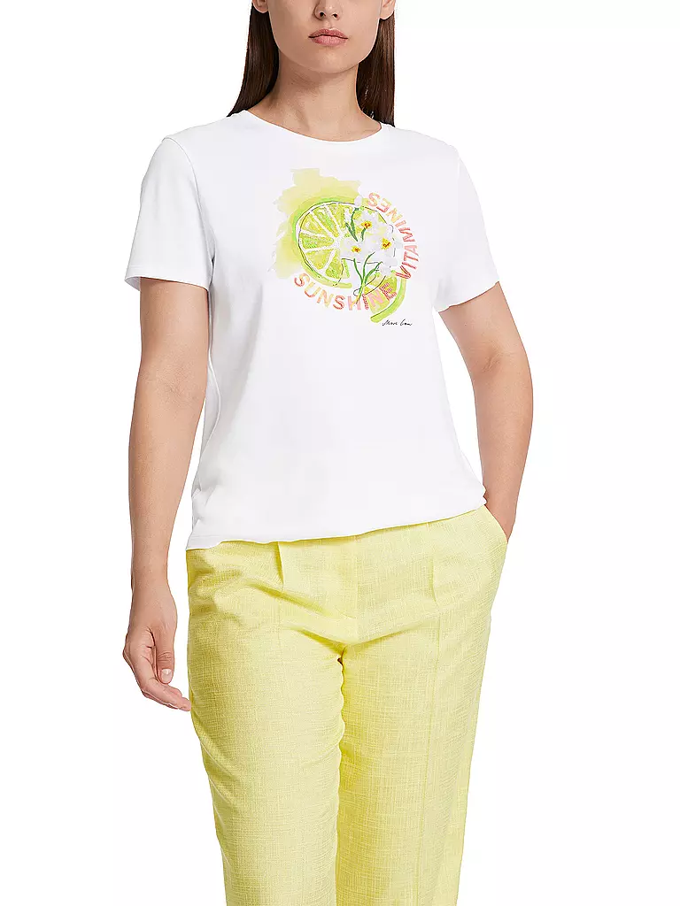 MARC CAIN | T-Shirt | Blanc