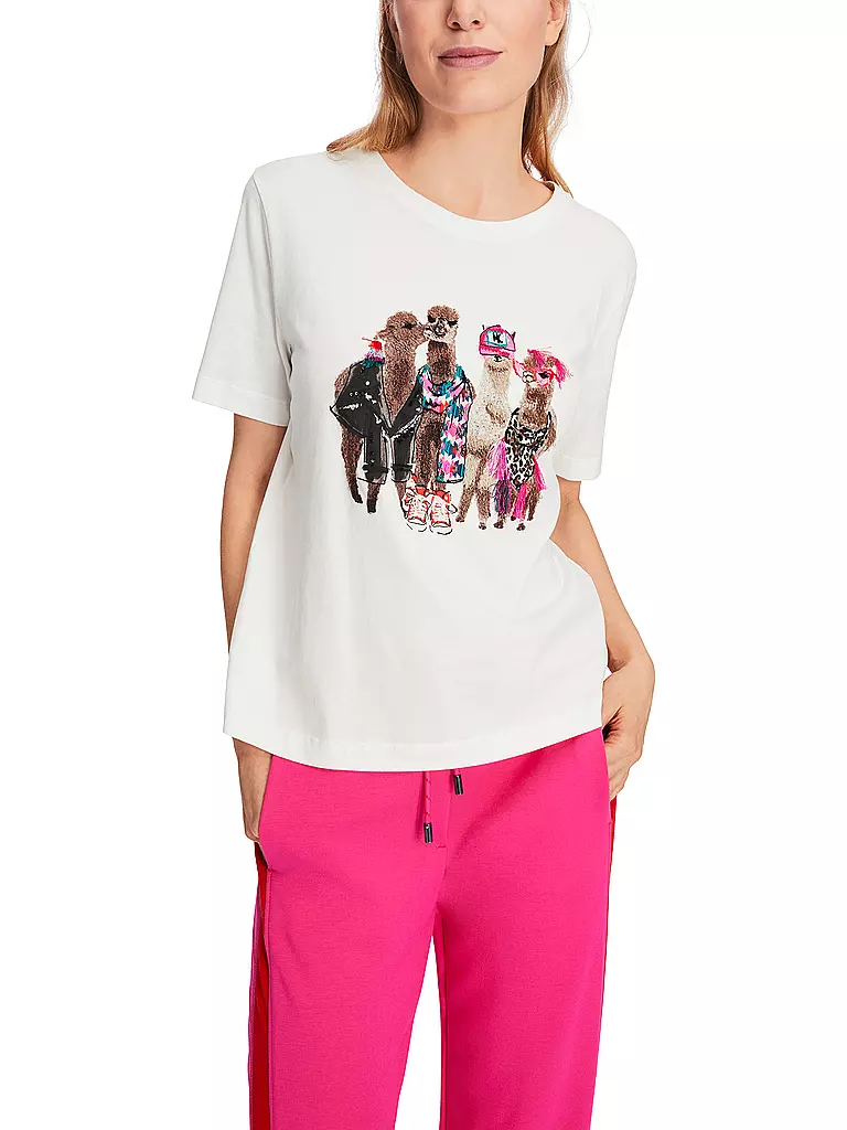 MARC CAIN | T-Shirt | Blanc