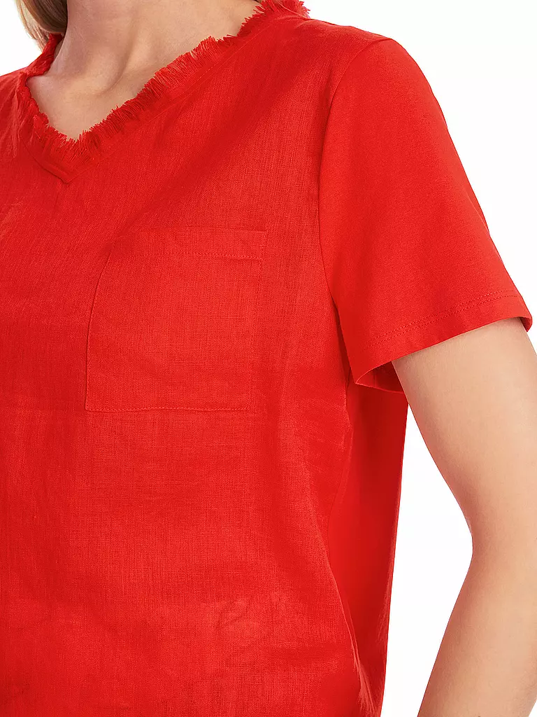 MARC CAIN | T-Shirt | Rouge