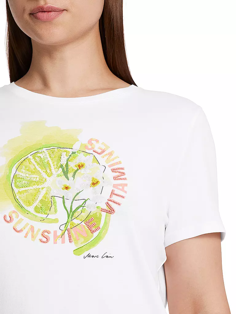 MARC CAIN | T-Shirt | Blanc