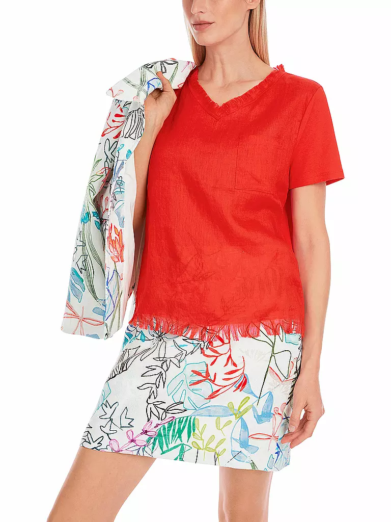 MARC CAIN | T-Shirt | Rouge