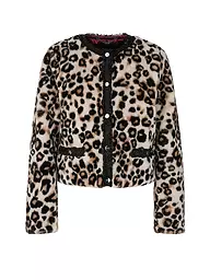 MARC CAIN | Veste aspect fourrure | Marron clair