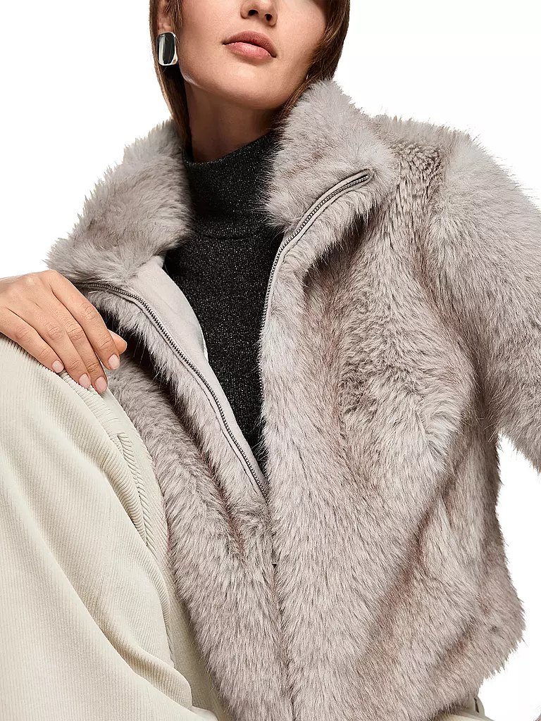 MARC CAIN | Veste aspect fourrure | 