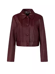 MARC CAIN | Veste en cuir | Marron