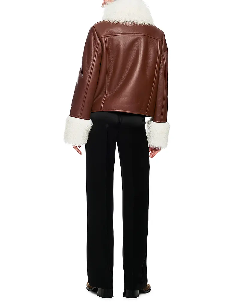 MARC CAIN | Veste en cuir | 