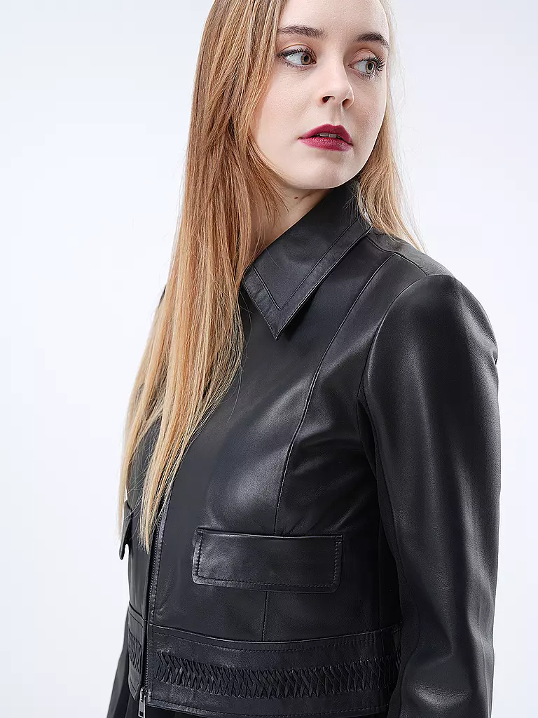MARC CAIN | Veste en cuir | 